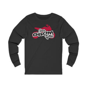 Girls Grom Wild Long Sleeved Logo Tee