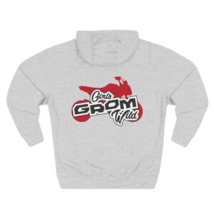 Three-Panel Fleece Hoodie